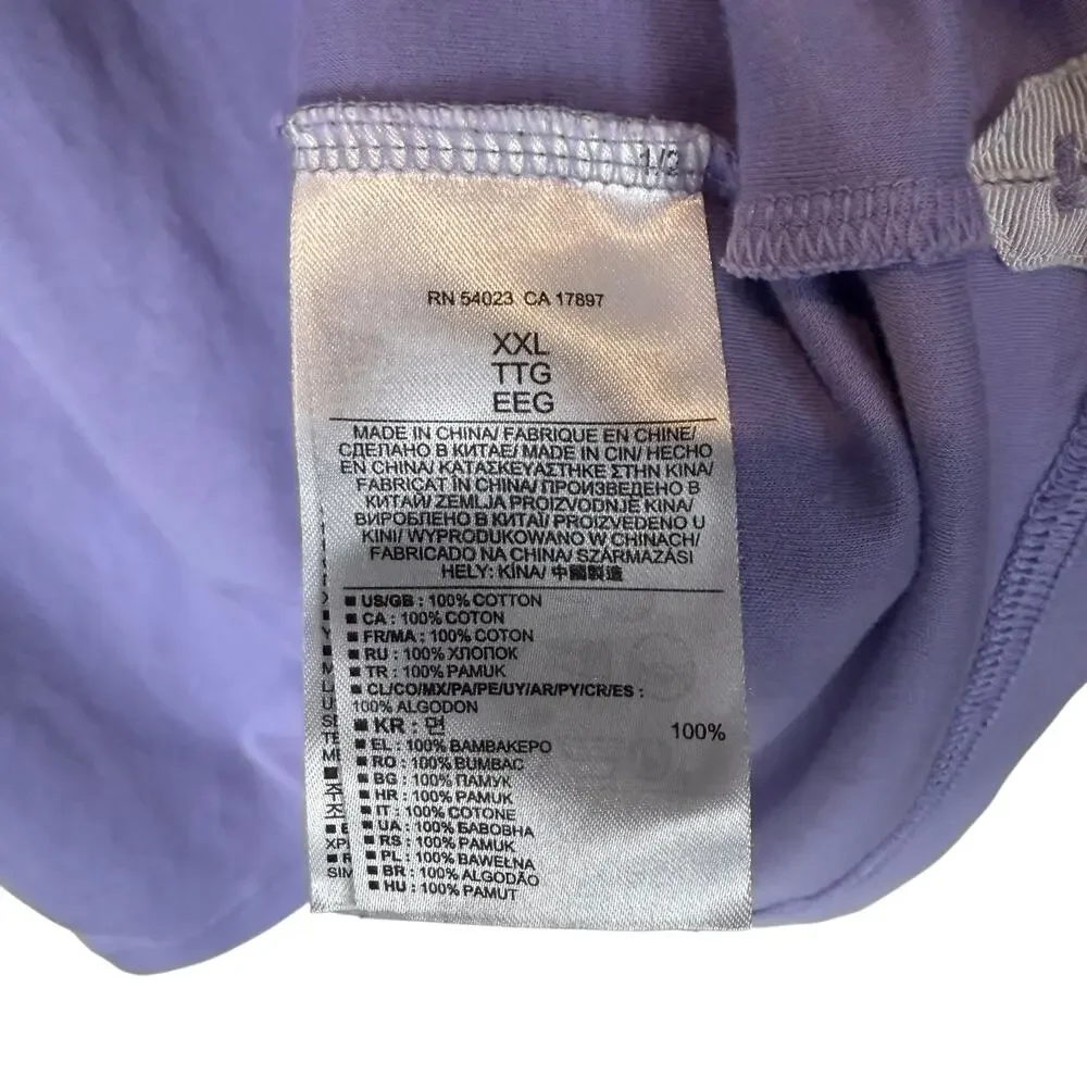 Banana Republic Luxury Touch Polo‎ Shirt Men's 2XL Purple Short Sleeve Collared